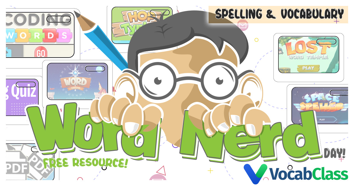 Word Nerd Day word lists